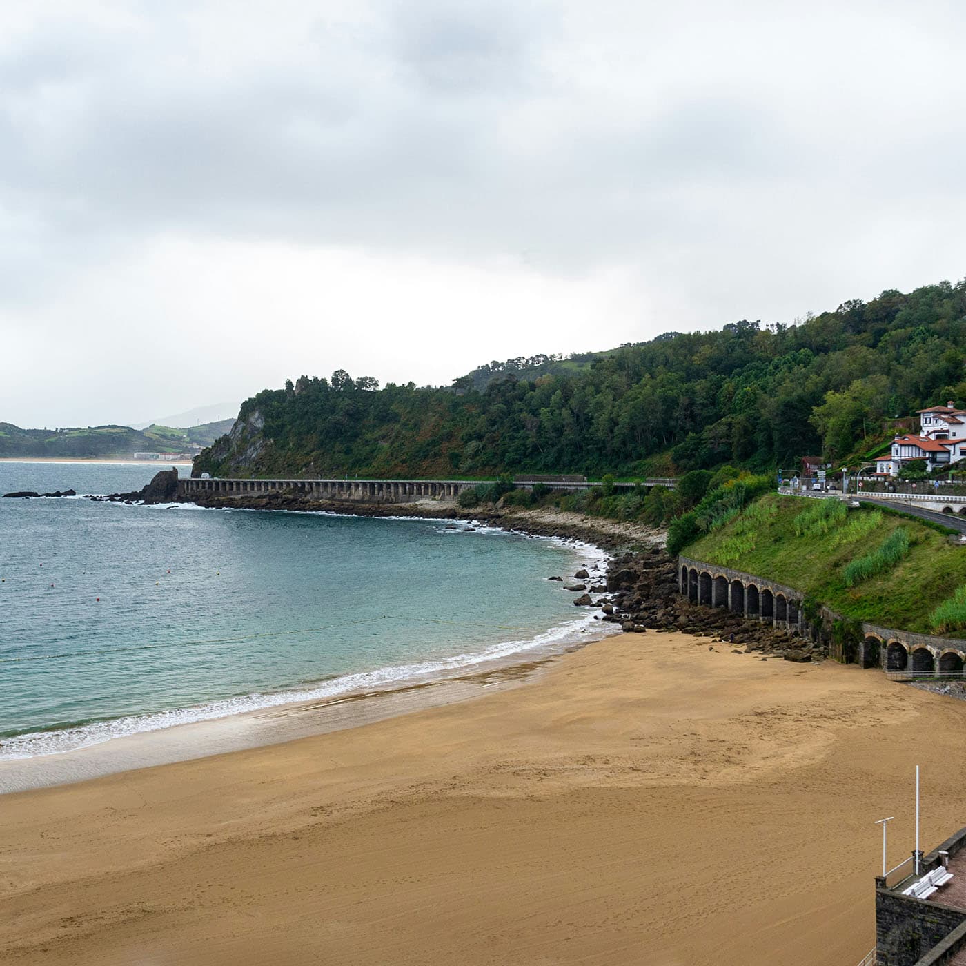 Getaria Depuis La Mer