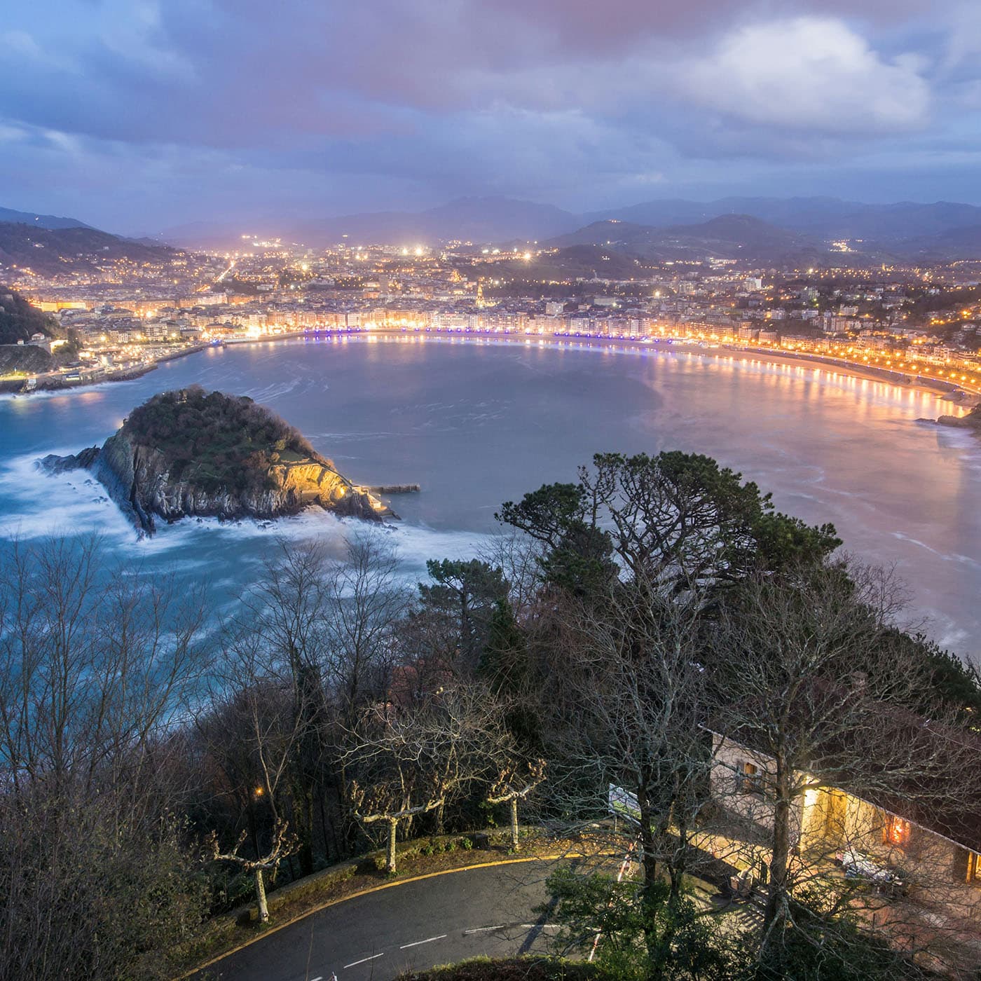 Vue Mont Igueldo