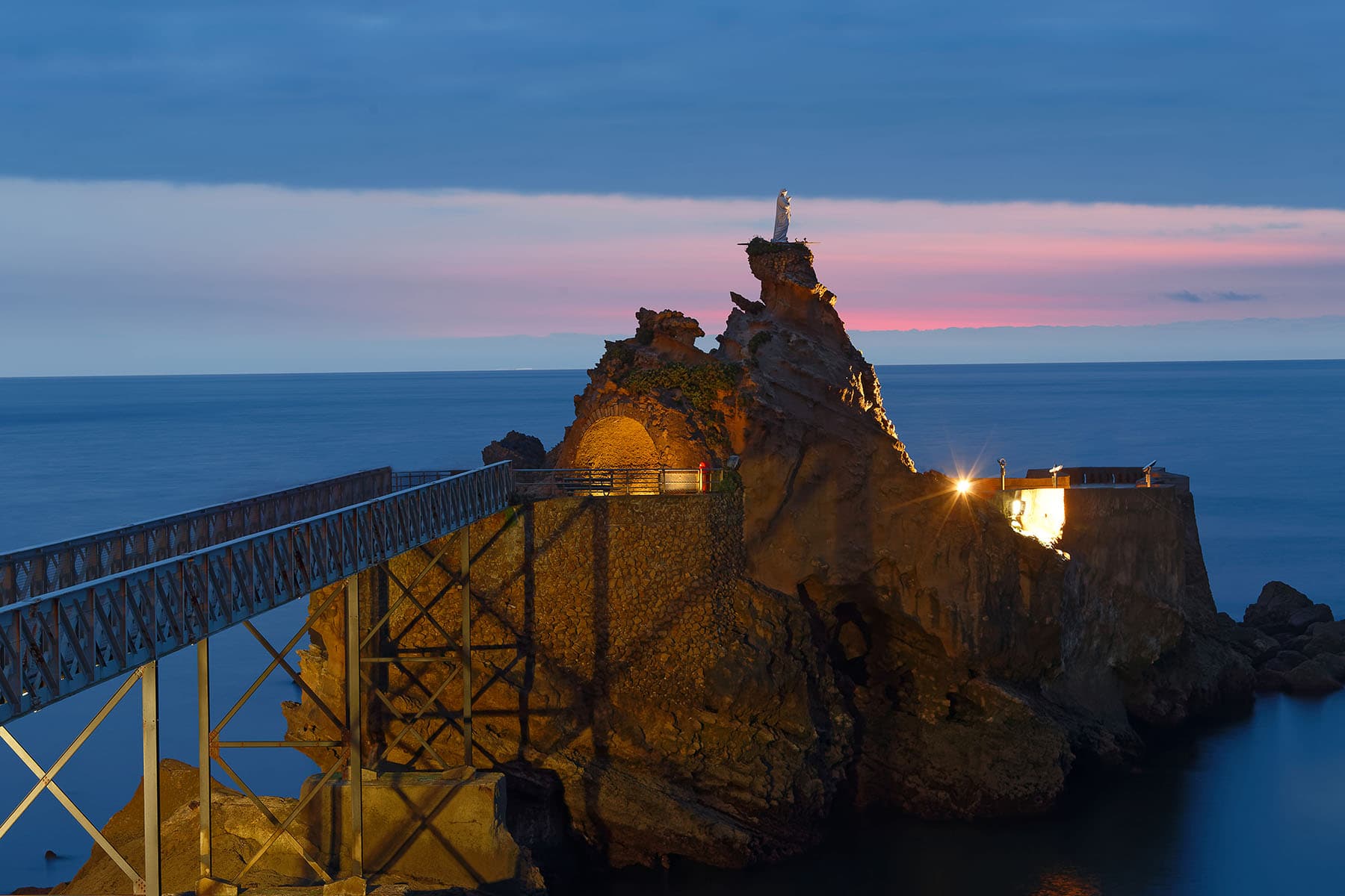 Rocher Vierge Biarritz